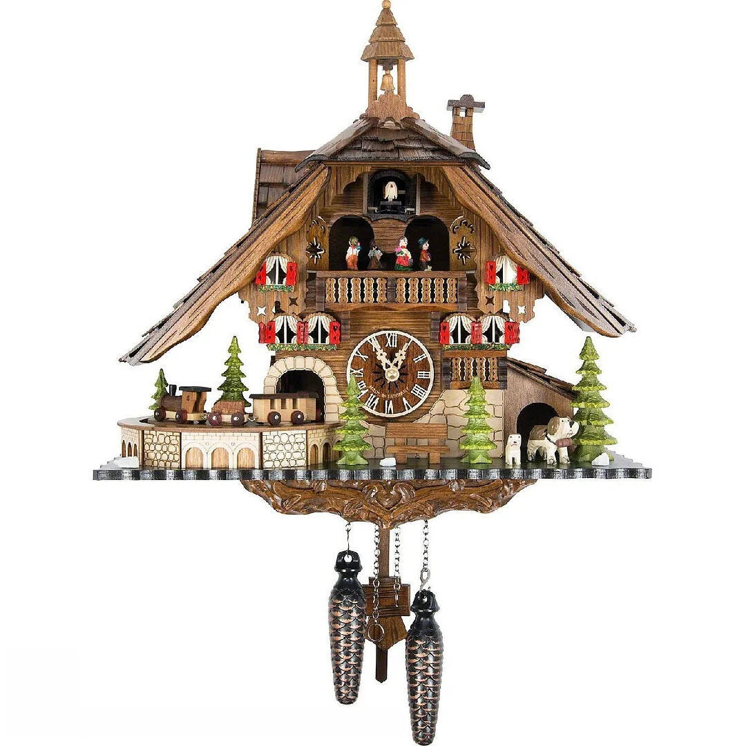 GERMAN CUCKOO CLOCK-GERMAN BLACK FOREST CUCKOO CLOCK