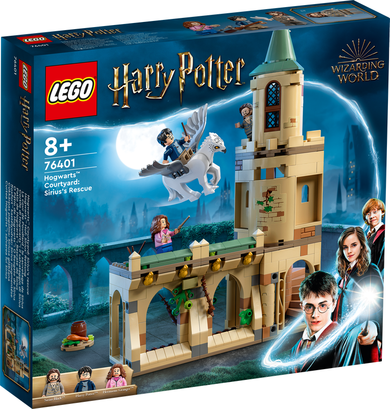 LEGO 76401 HARRY POTTER HOGWARTS COURTYARD: SIRIUS??S RESCUE BUILDING KIT