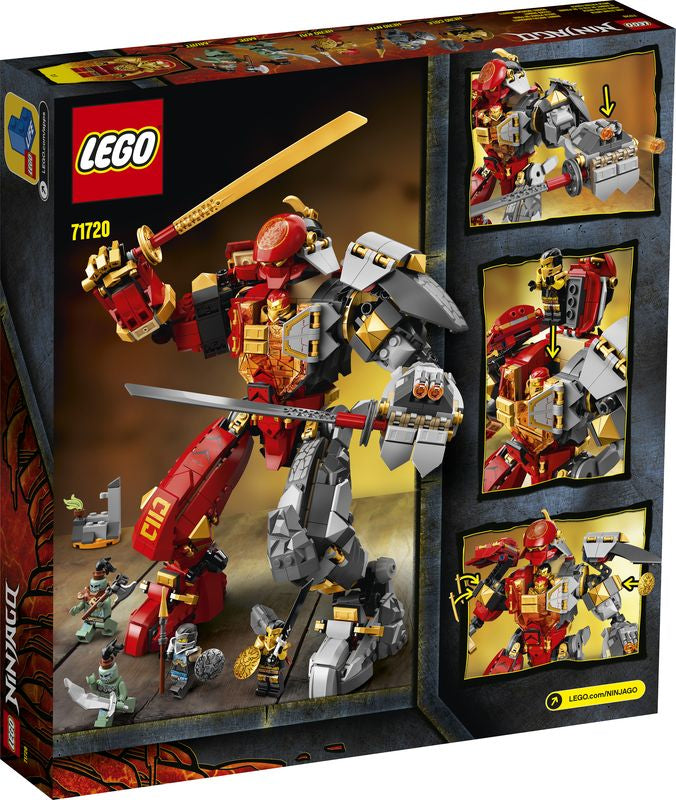 LEGO 71720 NINJAGO FIRE STONE MECH