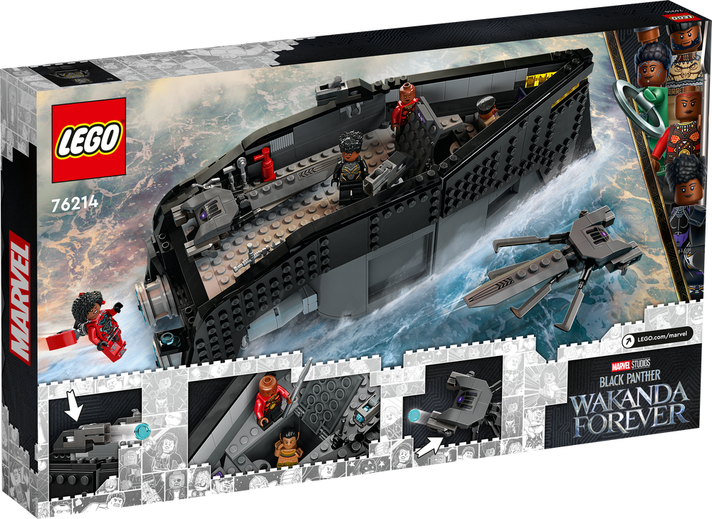 LEGO 76214 SUPER HEROES BLANK PANTHER WAR ON THE WATER