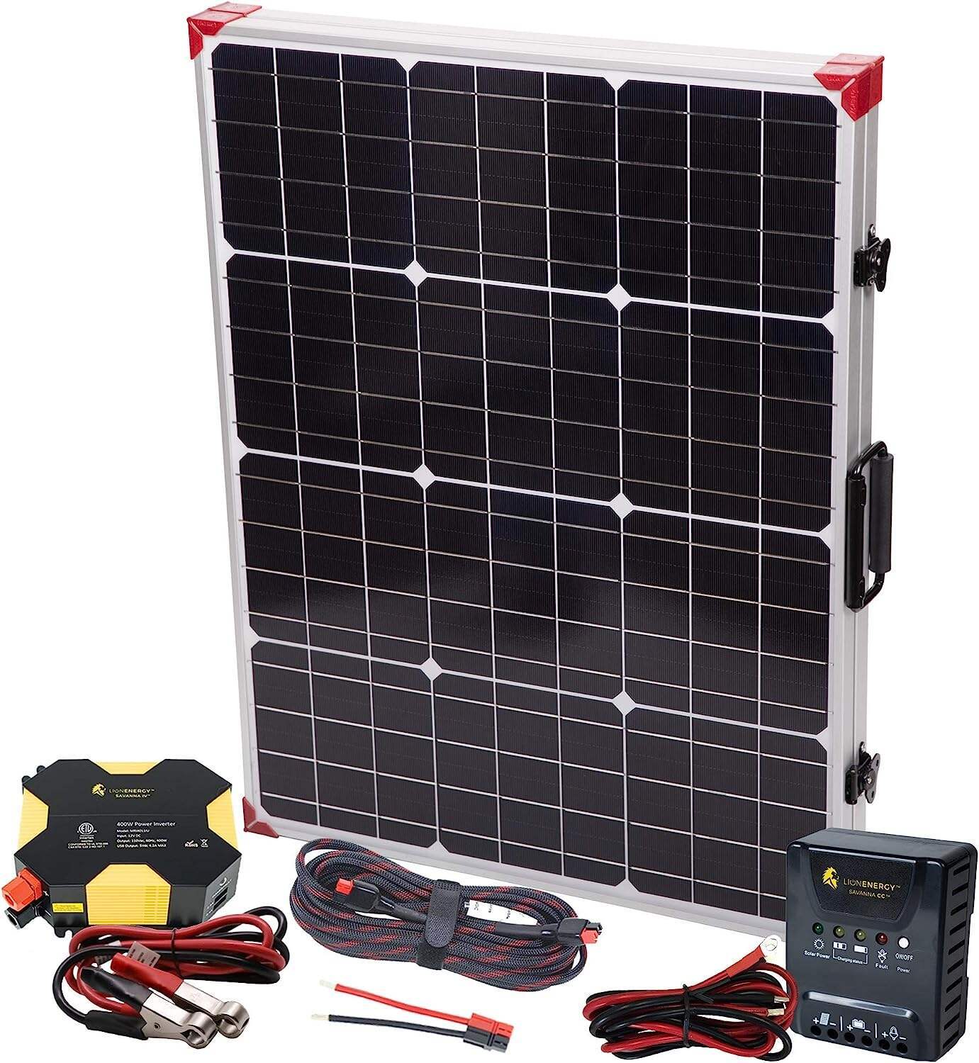12V DIY Solar Power Kit with 400W Inverter