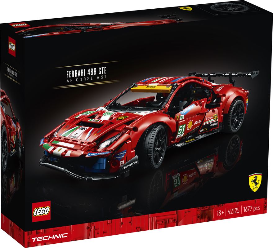 LEGO 42125 TECHNIC FERRARI 488 GTE - AF CORSE #51