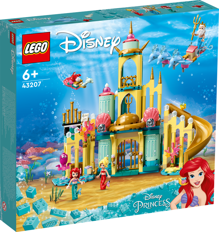 LEGO 43207 DISNEY PRINCESS ARIEL'S UNDERWATER PALACE