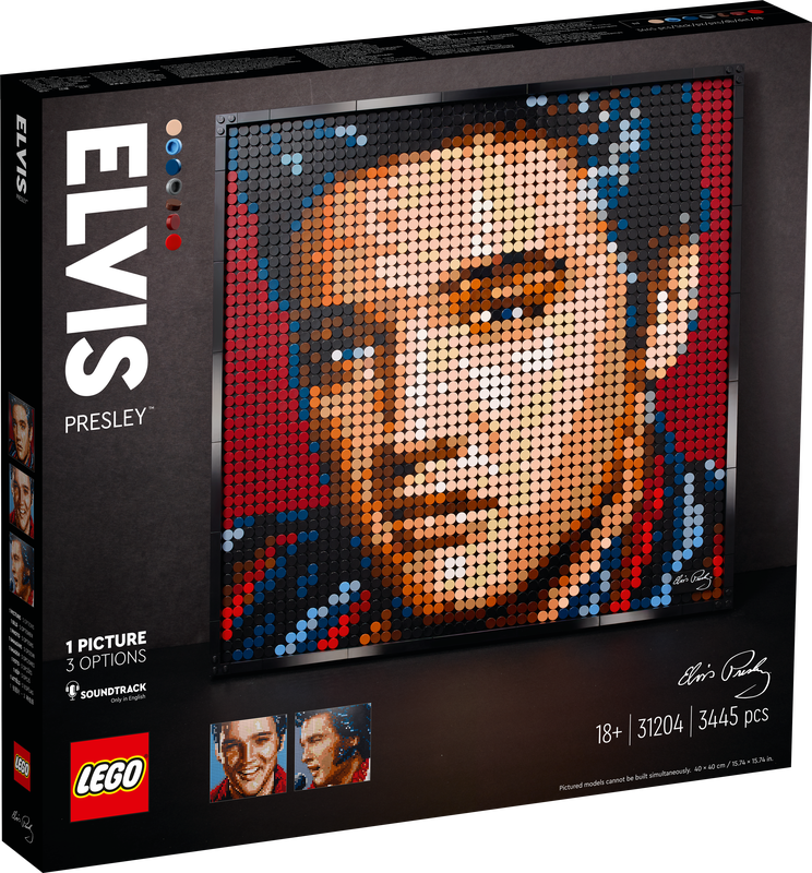 LEGO ART ELVIS PRESLEY THE KING 31204 BUILDING KIT