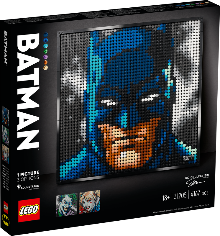 LEGO ART JIM LEE BATMAN COLLECTION 31205 BUILDING KIT