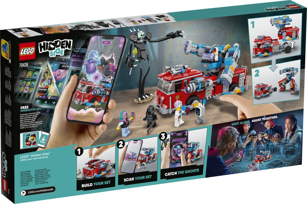 LEGO 70436 HIDDEN SIDE PHANTOM FIRE TRUCK 3000