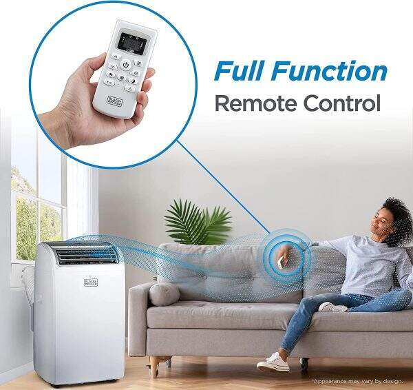 Air Conditioner, with Remote Control,14,000 BTU Air Conditioner Portable for Room up to 700 Sq. Ft.