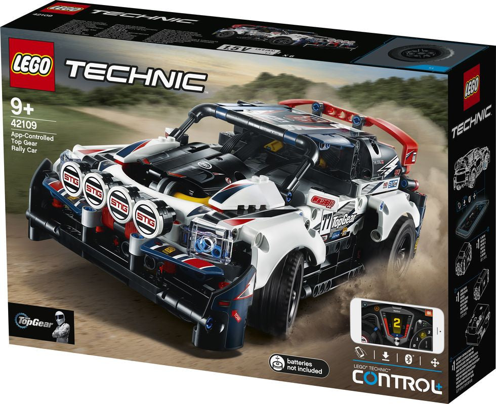 LEGO 42109 TECHNIC APP CONTROLLED TOP GEAR RALLY CAR