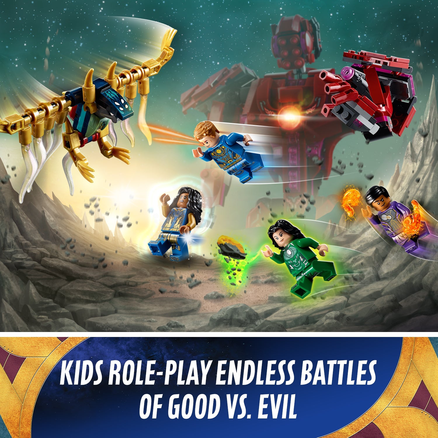 LEGO 76155 SUPER HEROES IN ARISHEMS SHADOW