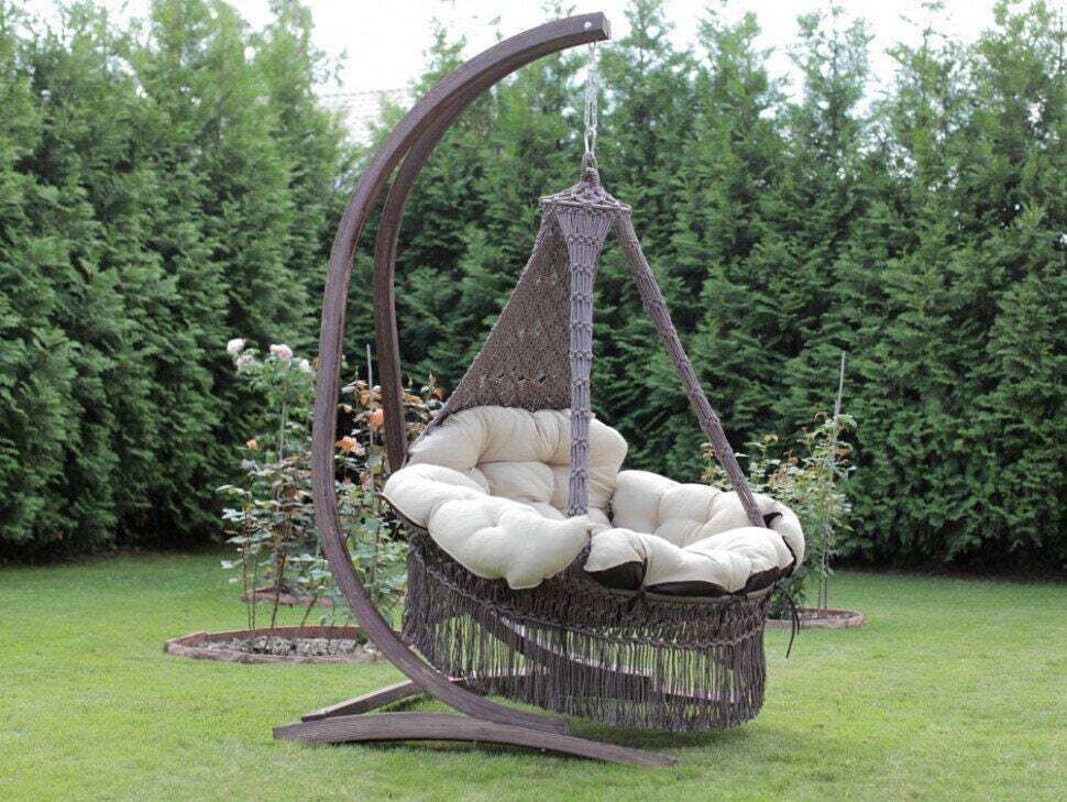 🔥Mother's Day Sale✨ Hammock Swing Chair(WITH WOODEN STAND)