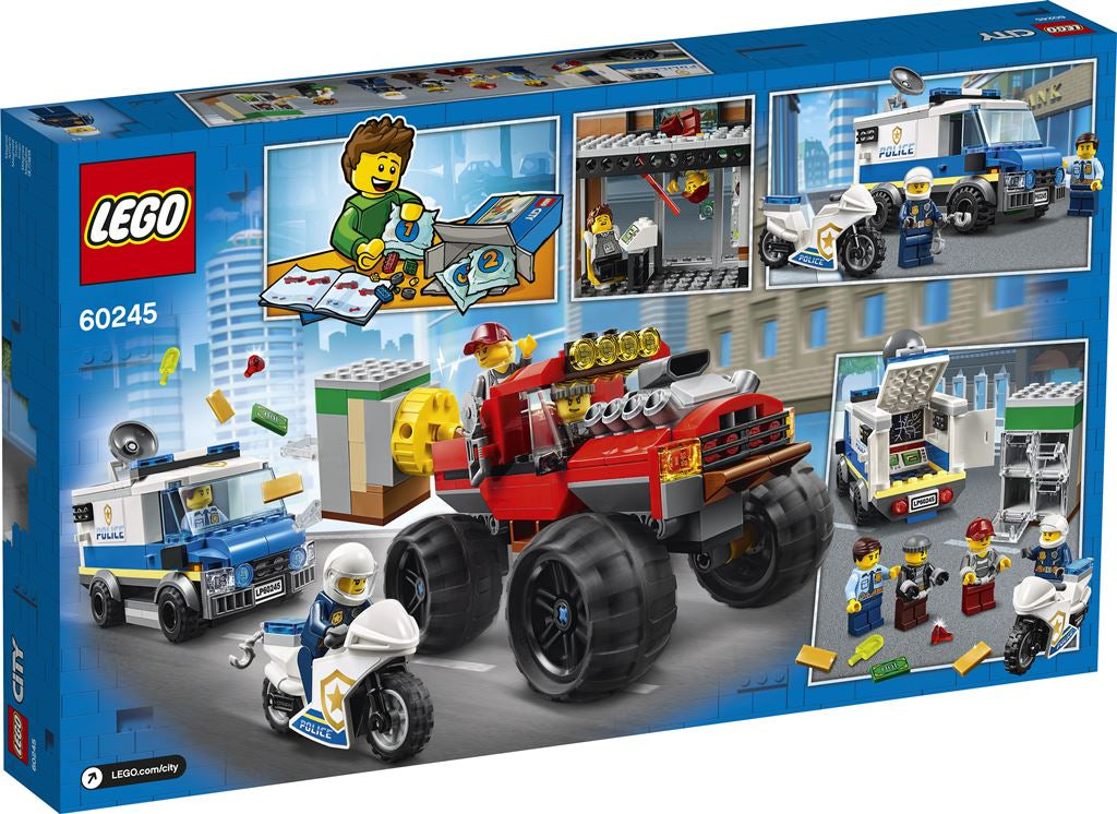 LEGO 60245 CITY POLICE MONSTER TRUCK HEIST
