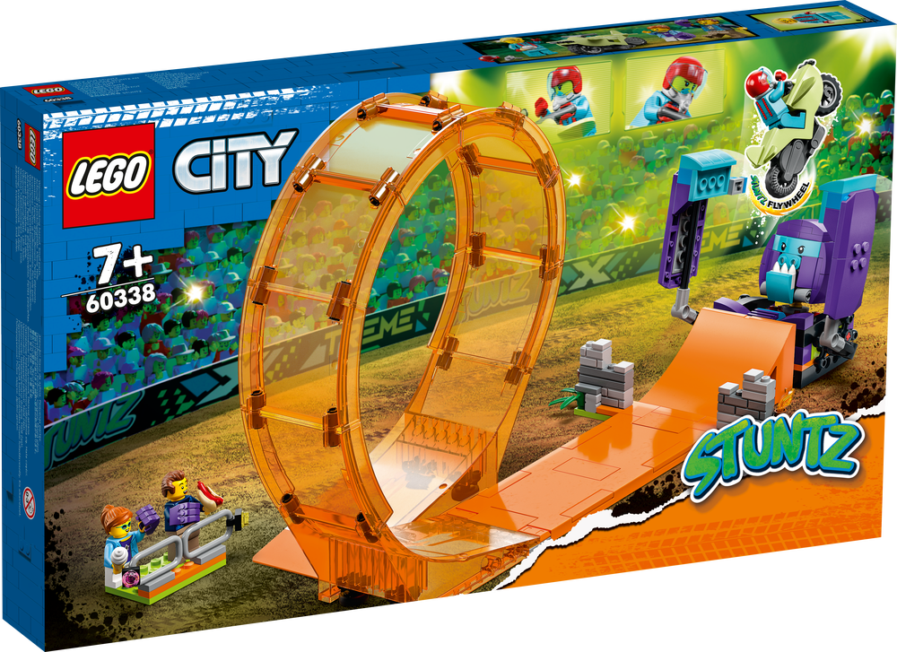 LEGO 60338 CITY STUNTZ SMASHING CHIMPANZEE STUNT LOOP