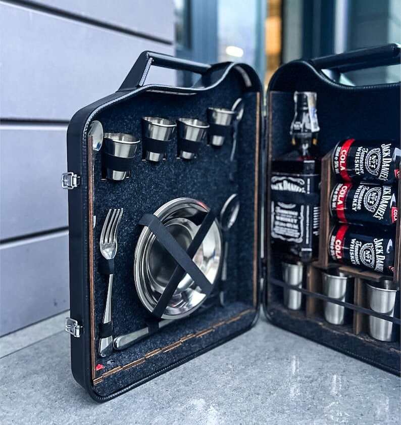 20 L Personalized Jerry Can Mini Bar Gift, Wine and Whiskey Bar Storage, Handmade Bar, Bar Cart, For Husband, For Dad, Custom Fuel Bar