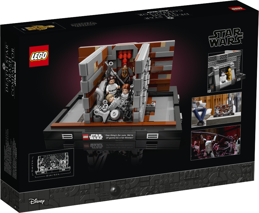 LEGO 75339 STAR WARS DEATH STAR TRASH COMPACTOR DIORAMA