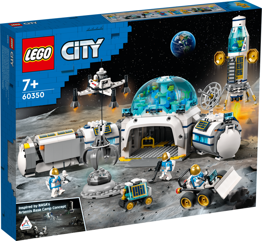 LEGO CITY LUNAR RESEARCH BASE 60350 BUILDING KIT