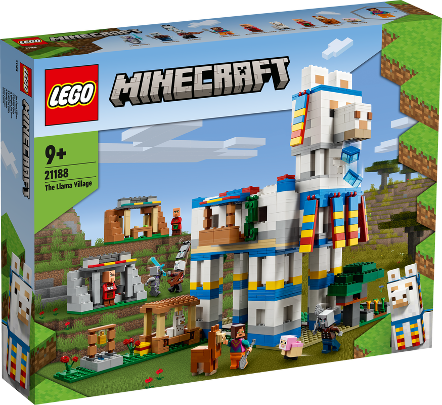 LEGO 21188 MINECRAFT THE LLAMA VILLAGE