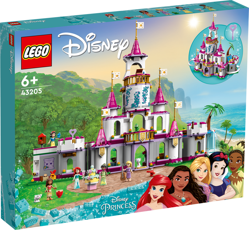LEGO 43205 DISNEY PRINCESS ULTIMATE ADVENTURE CASTLE.
