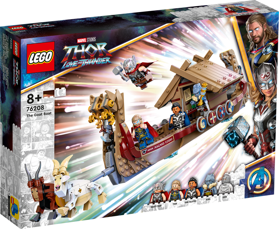 LEGO 76208 SUPER HEROES MARVEL THOR THE GOAT BOAT