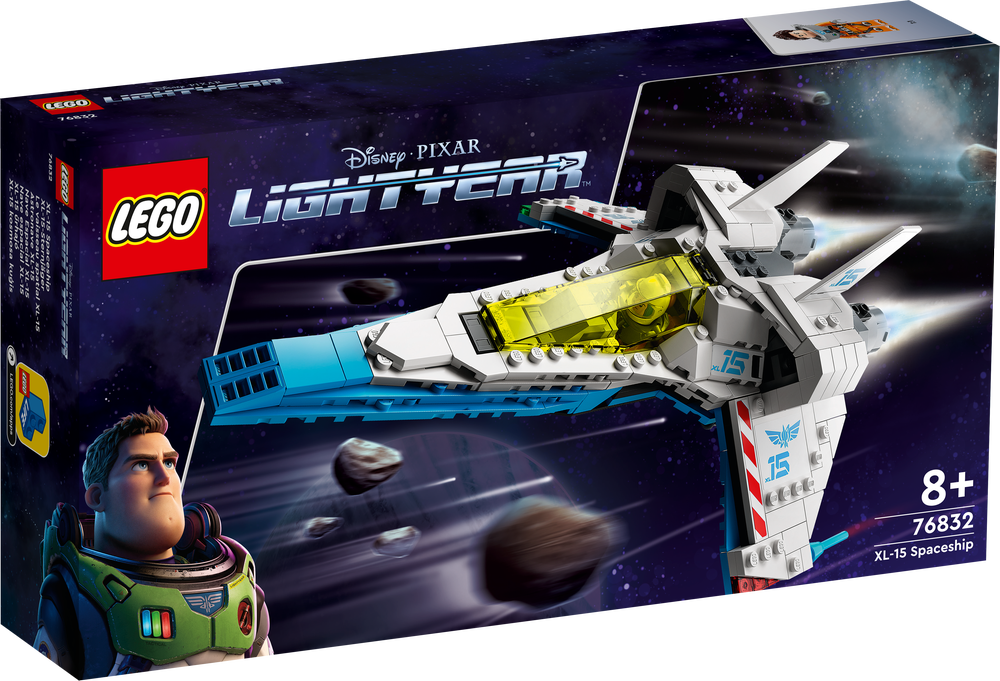 LEGO 76832 DISNEY PIXAR LIGHTYEAR XL-15 SPACESHIP