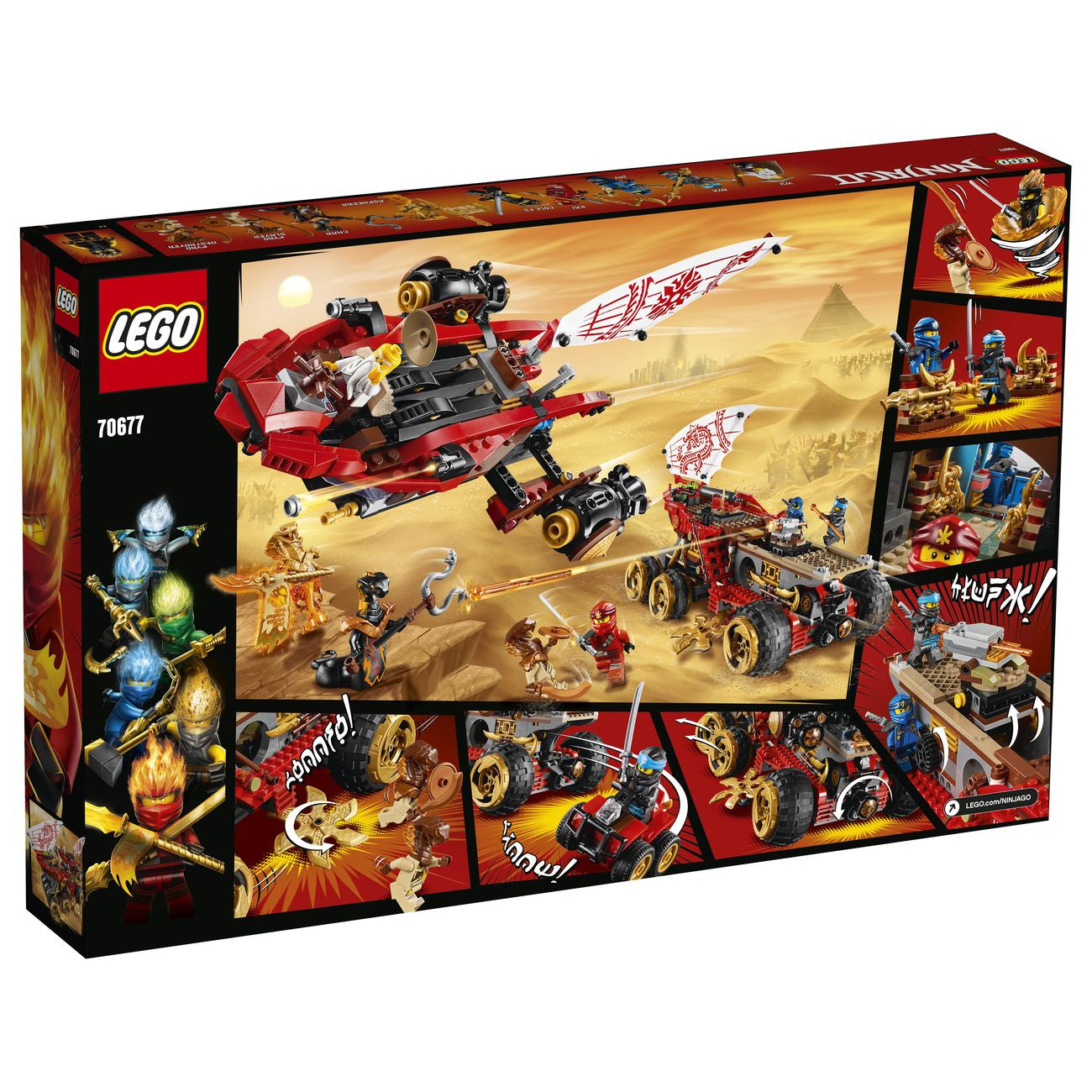 LEGO 70677 NINJAGO LAND BOUNTY