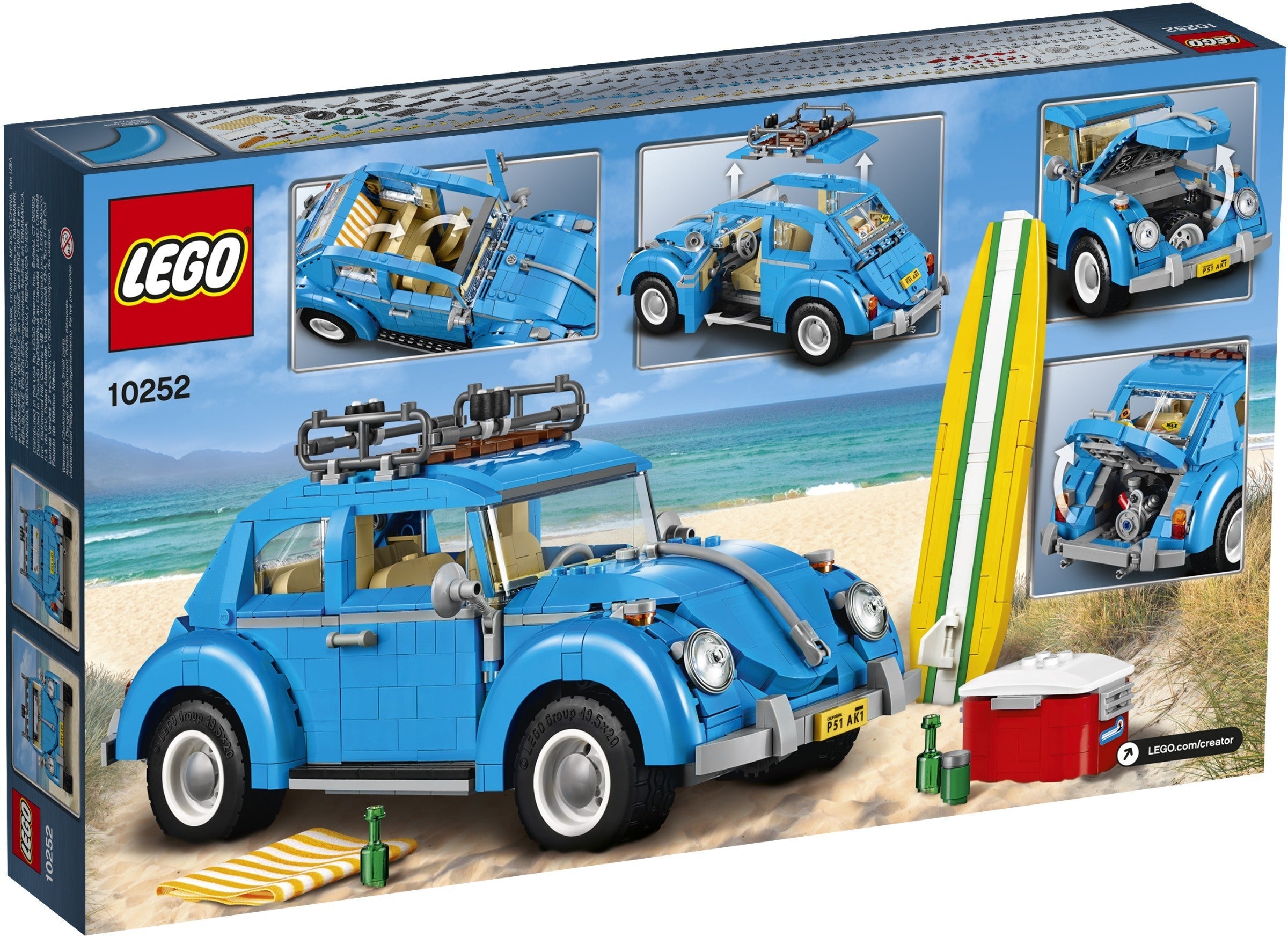 LEGO 10252 CREATOR VOLKSWAGON BEETLE