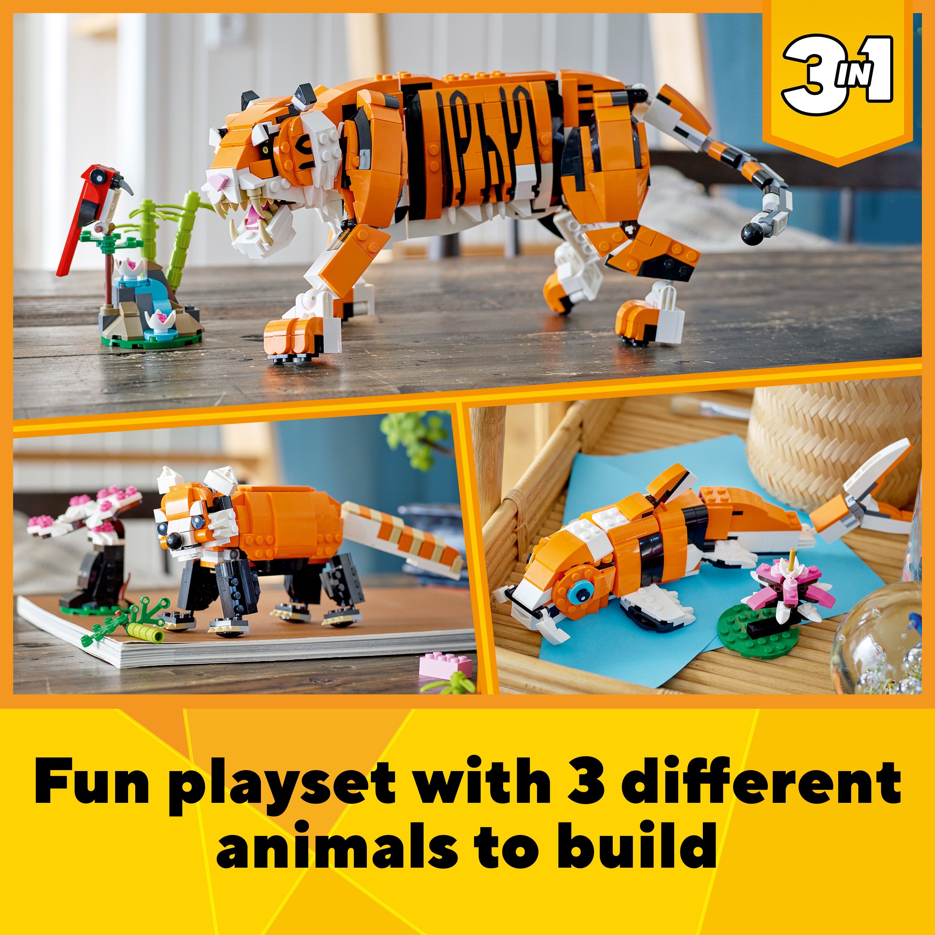 LEGO 31129 CREATOR MAJESTIC TIGER