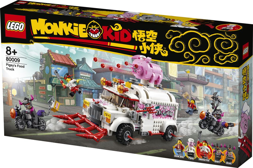 LEGO 80009 MONKIE KID PIGSY'S FOOD TRUCK