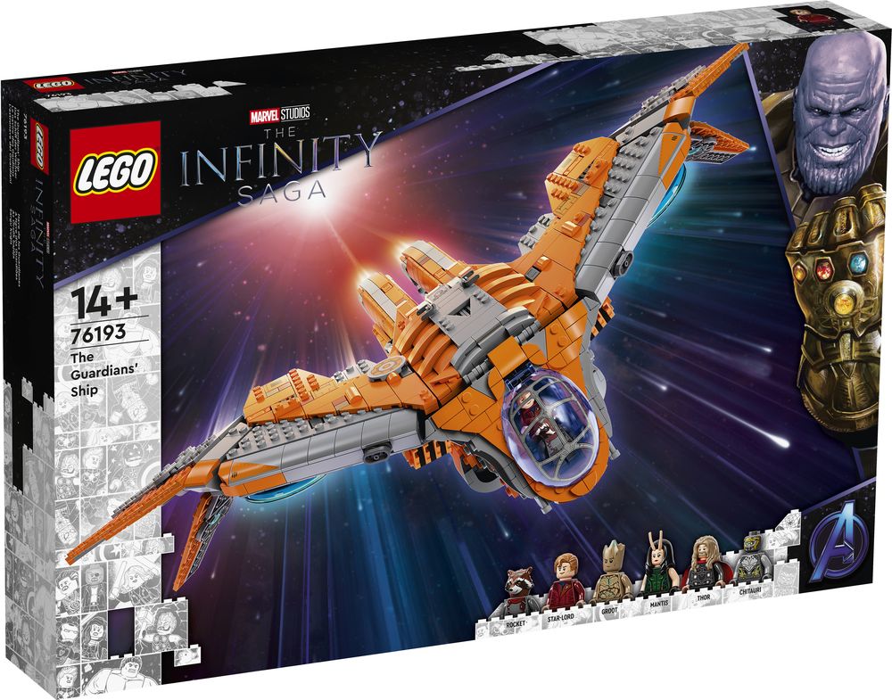 LEGO 76193 SUPER HEROES THE GUARDIANS SHIP