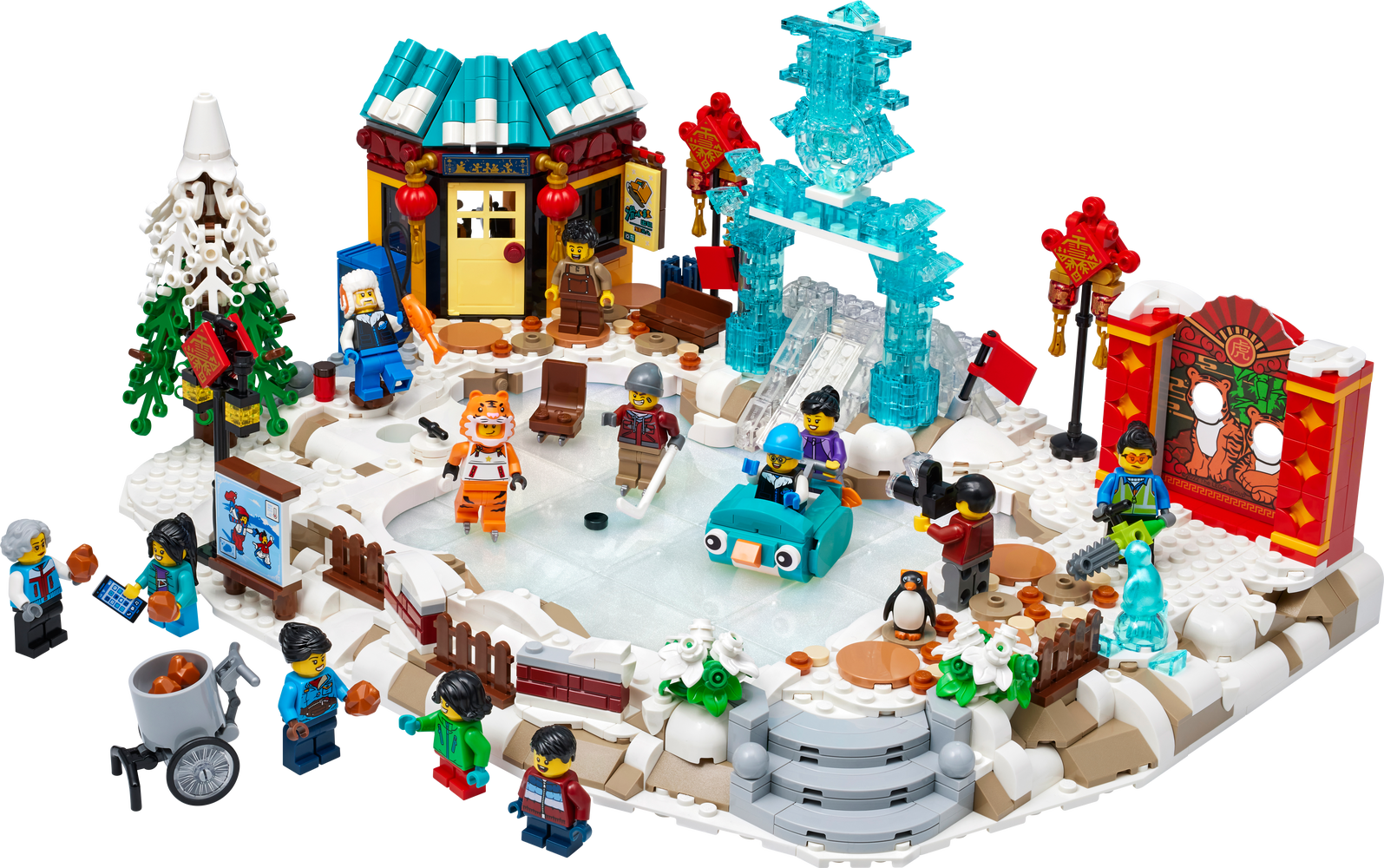 LEGO 80109 CHINESE FESTIVAL LUNAR NEW YEAR ICE FESTIVAL
