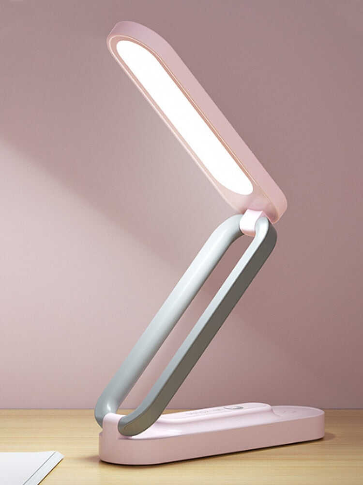 Student Dormitory Study Lamp Three Lighting Mode Portable USB Folding Desk Lamp