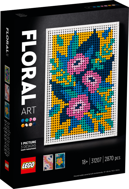 LEGO ART FLORAL ART 31207 BUILDING KIT