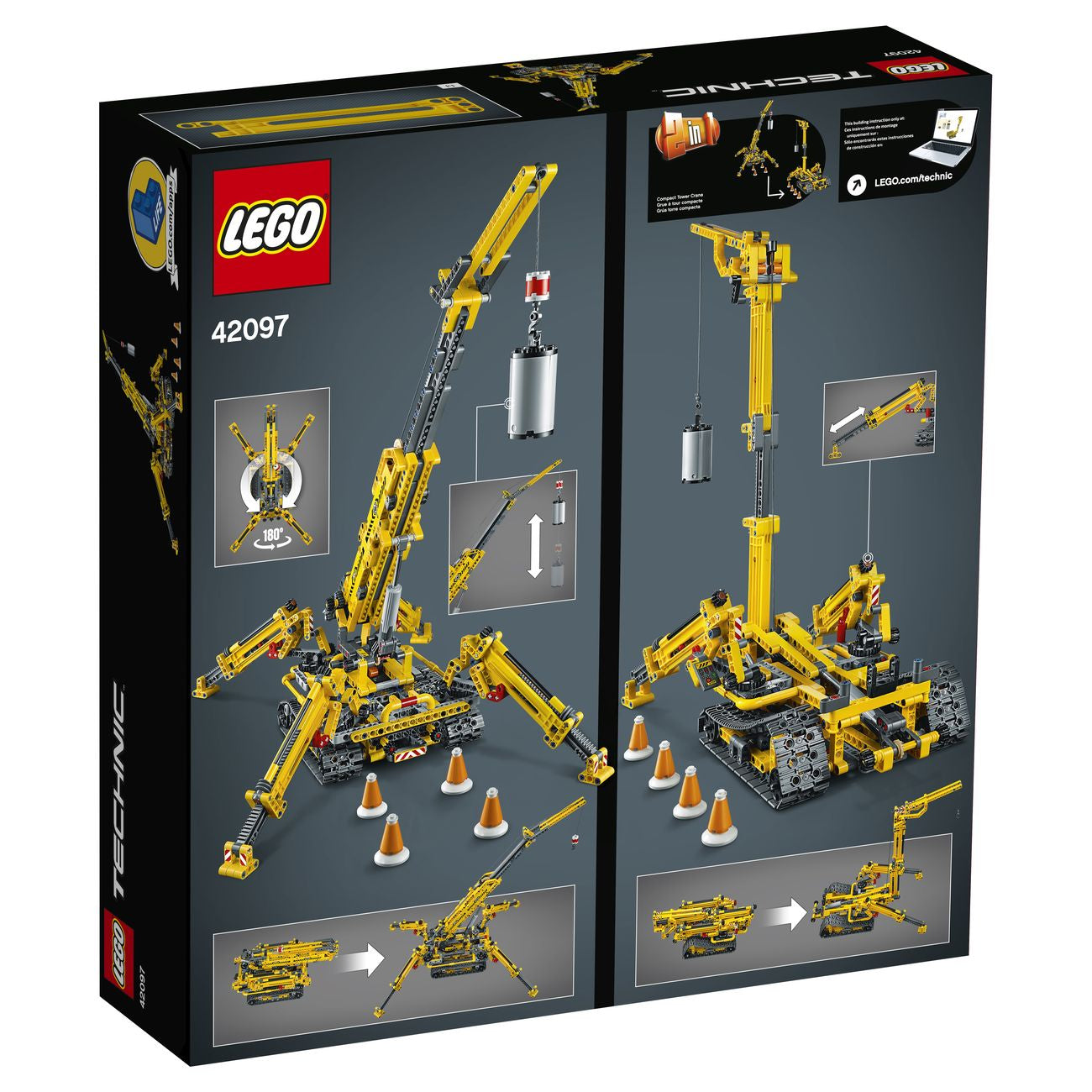 LEGO 42097 TECHNIC COMPACT CRAWLER CRANE