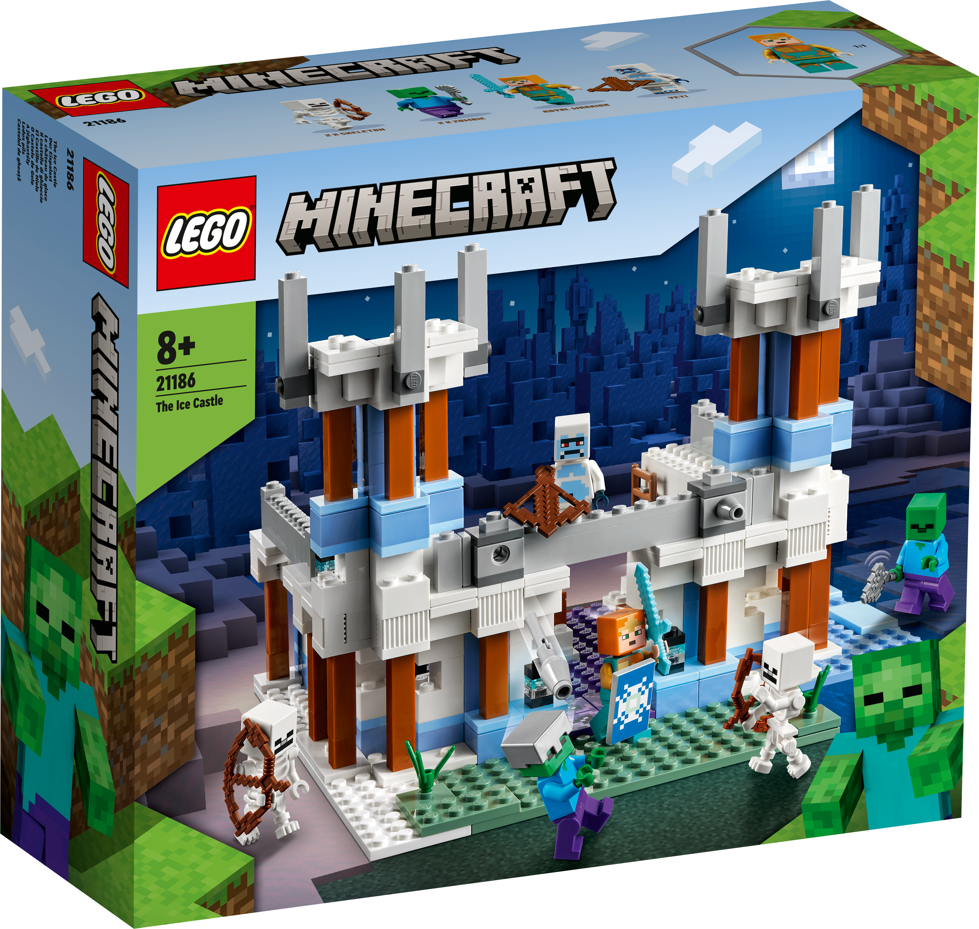 LEGO MINECRAFT THE ICE CASTLE 21186 BUILDING KIT