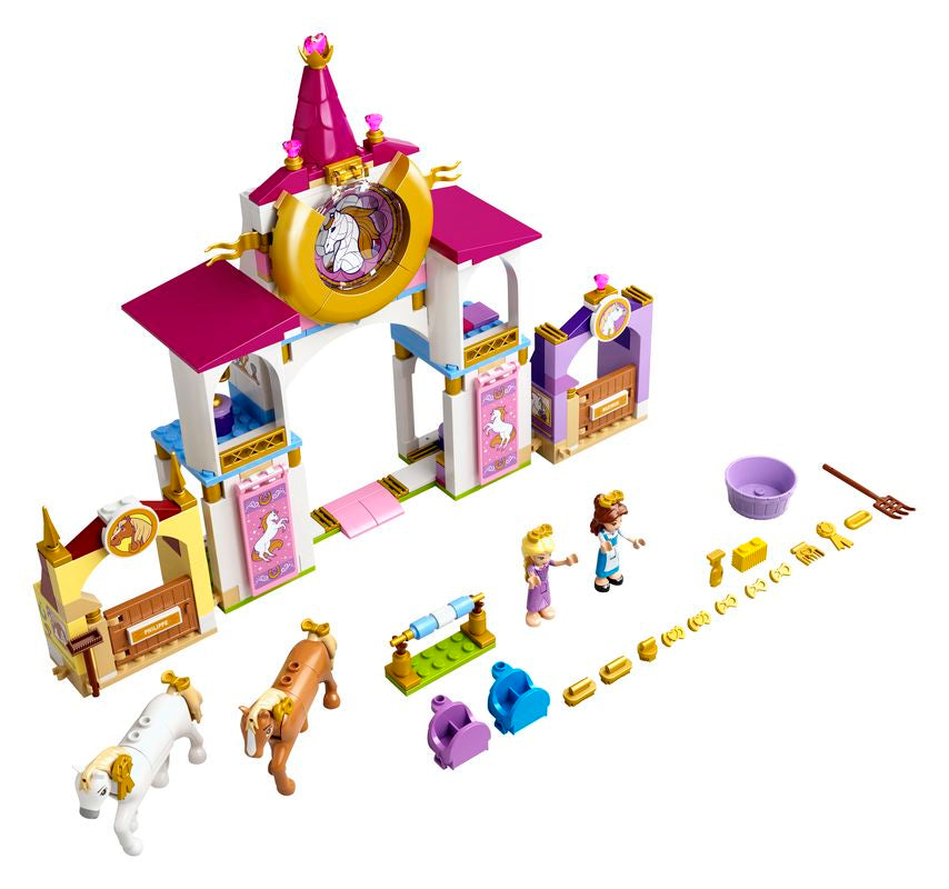 LEGO 43195 DISNEY PRINCESS BELLE AND RAPUNZELS ROYAL STABLES