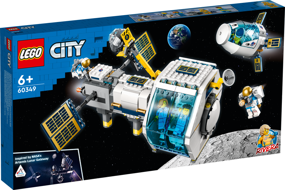 LEGO CITY LUNAR SPACE STATION 60349 BUILDING KIT