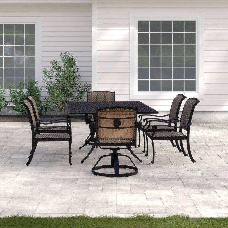 Harland Rectangular 6 - Person 72'' Long Dining Set