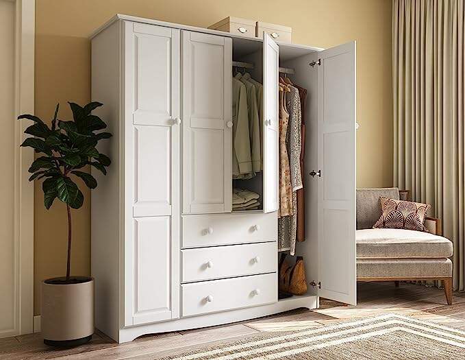 Sonoma 100% Solid Wood Family Wardrobe