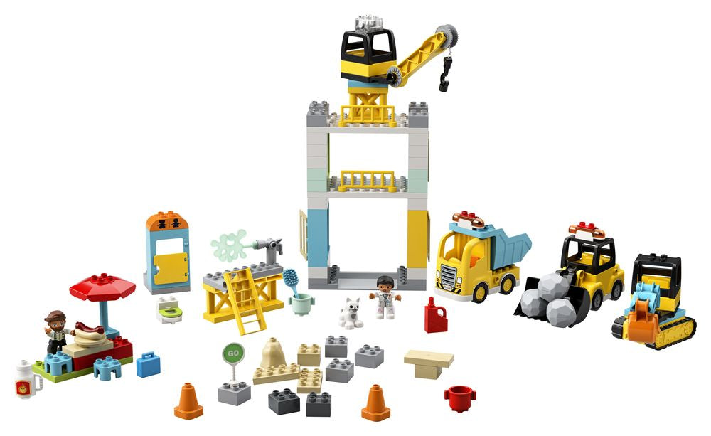 LEGO 10933 DUPLO TOWER CRANE AND CONSTRUCTION
