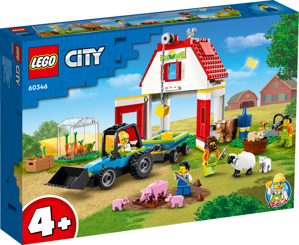 LEGO 60346 CITY BARN & FARM ANIMALS