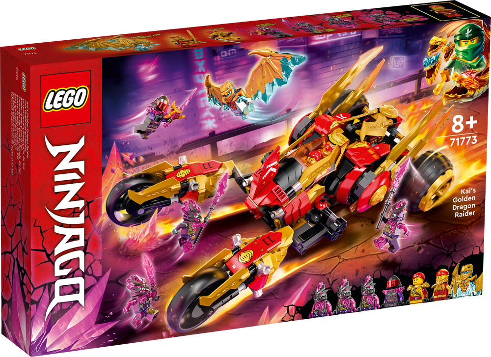 LEGO 71773 NINJAGO KAI'S GOLDEN DRAGON RAIDER