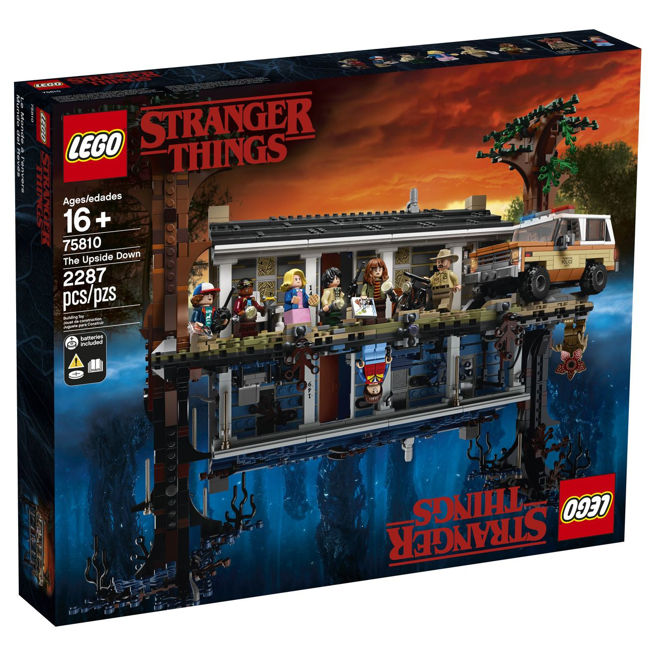 LEGO 75810 STRANGER THINGS THE UPSIDE DOWN