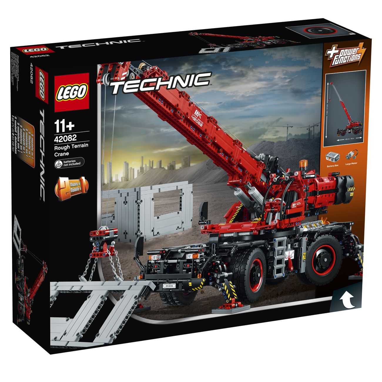 LEGO TECHNIC ROUGH TERRAIN CRANE 42082