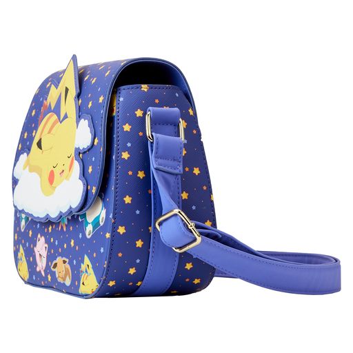 LF POKEMON SLEEPING PIKACHU AND FRIENDS CROSS BODY BAG