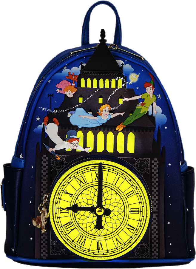 LF Peter Pan Glow Clock Mini Backpack