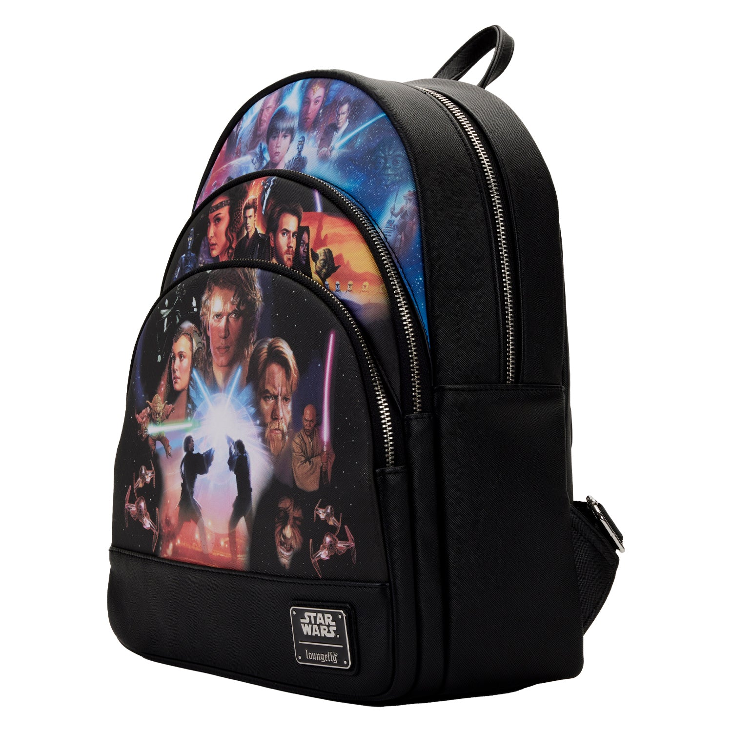 LF Star Wars Trilogy 2 Triple Pocket Mini Backpack