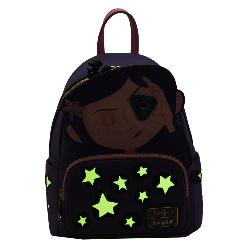 Loungefly Laika Coraline Stars Cosplay Mini Backpack