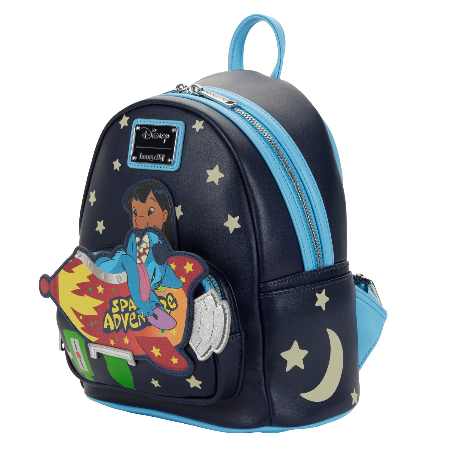 Loungefly Disney Lilo and Stitch Space Adventure Mini Backpack