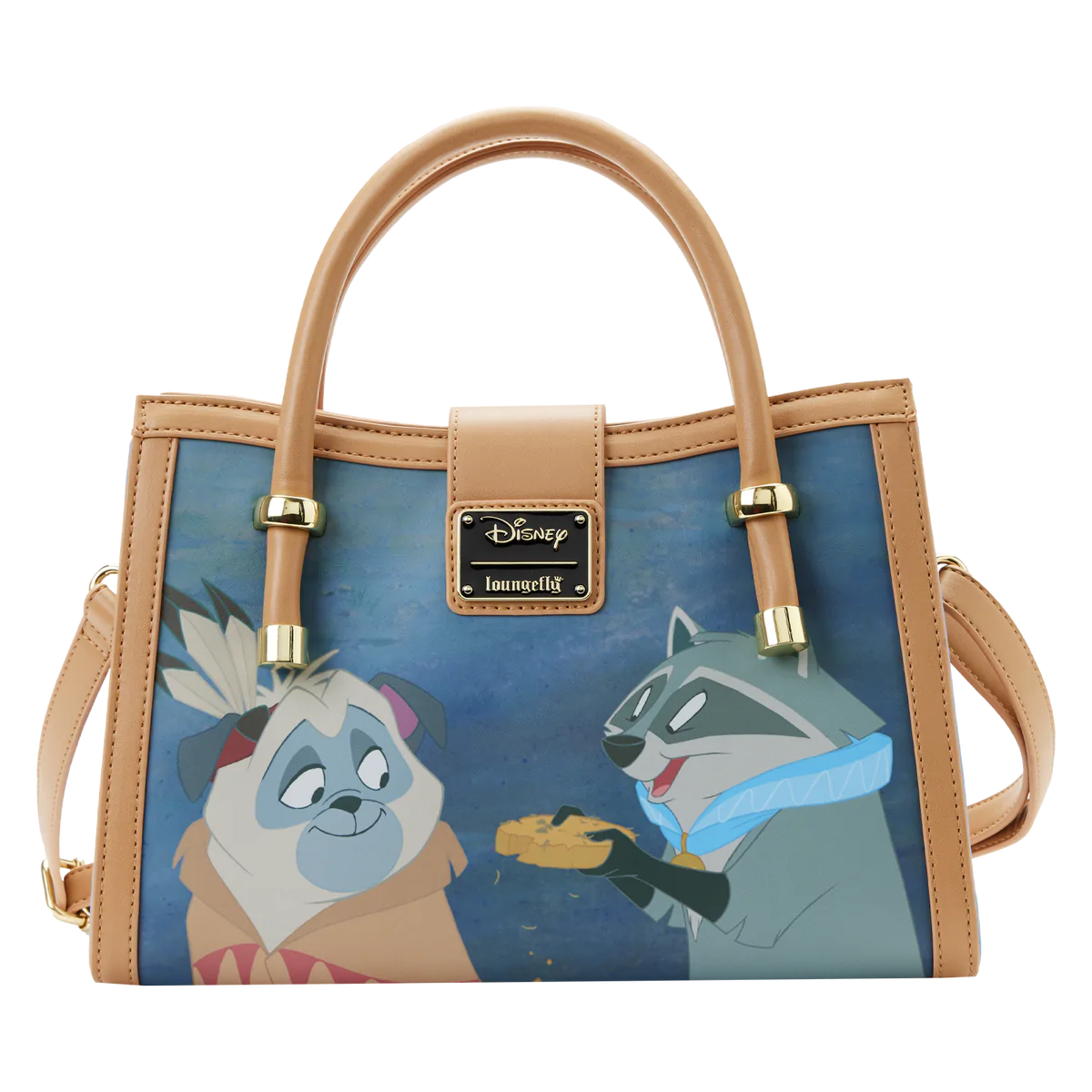 LF DISNEY POCAHONTAS PRINCESS SCENE CROSS BODY BAG