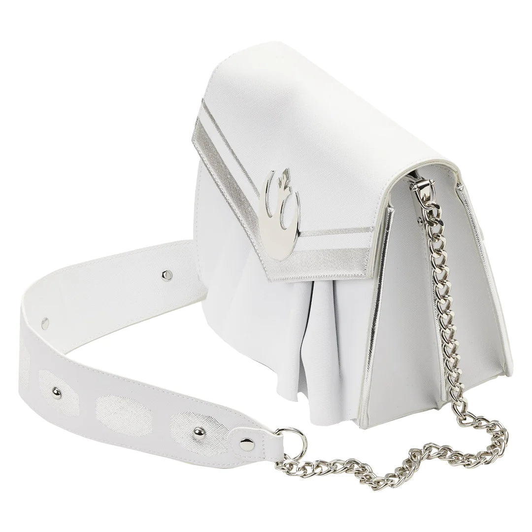 Loungefly Star Wars Princess Leia White Cosplay Chain Strap Crossbody