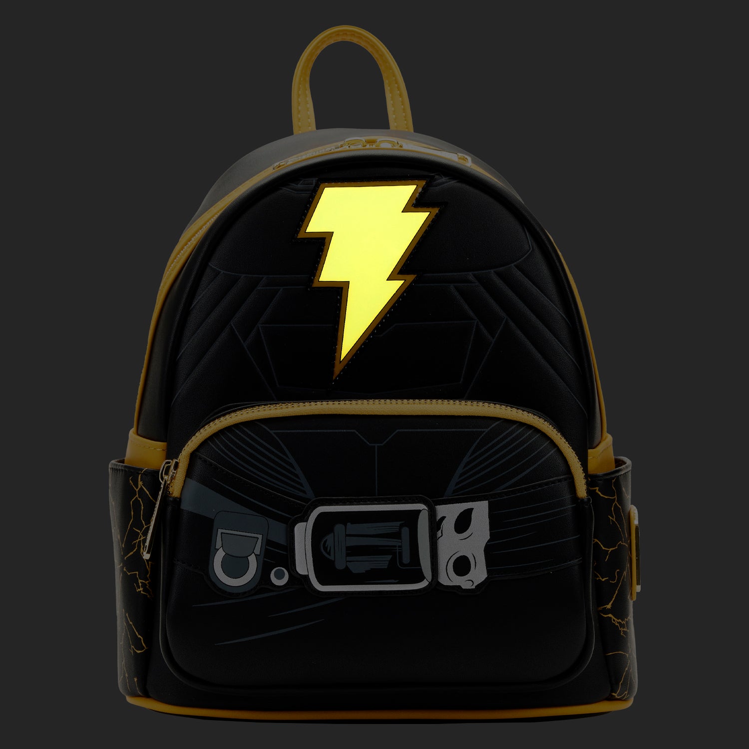 Black Adam Light Up Loungefly Cosplay Mini Backpack